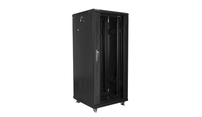 LANBERG FREE STANDING CABINET RACK 19" 27U 600X600 SCHWARZ