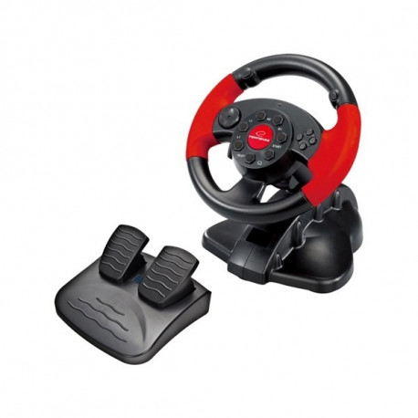 ESPERANZA mängurool EG103 PC, PlayStation 2, PlayStation 3 digitaalne, must, punane