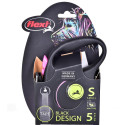 Flexi Black Design S 5 m Dog Retractable lead