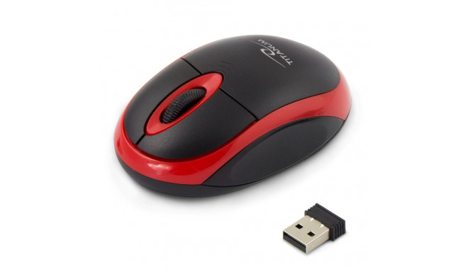 Titanum TM116E Wireless 3D mouse 2.4GHZ Black / Red