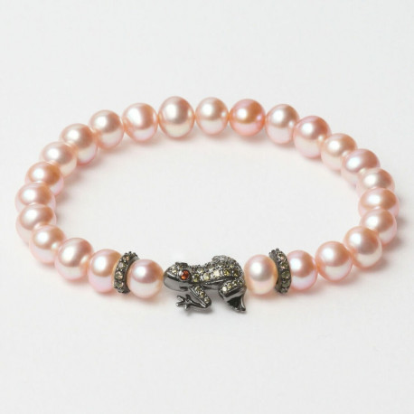 Ladies' Bracelet Lancaster JLA-BRFROG3PU 16 mm