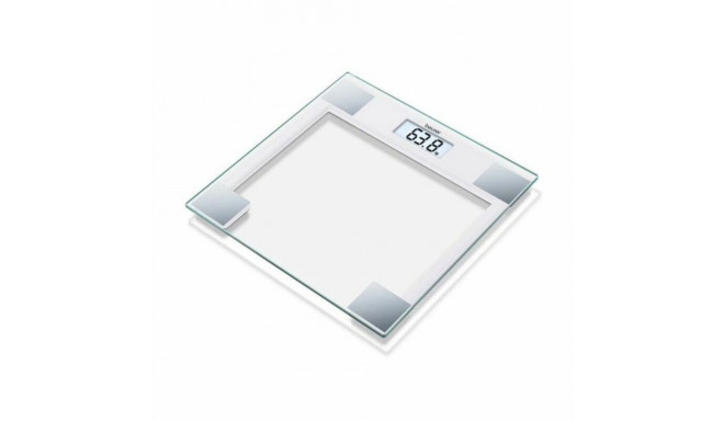 Digital Bathroom Scales Beurer GS-14 White Transparent