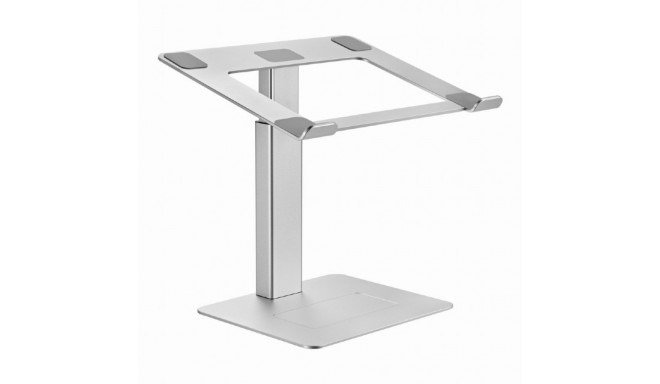 15.6-tolline reguleeritava kõrgusega hõbedane sülearvuti alus