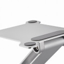 15.6-inch notebook stand, foldable, silver