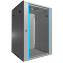 Rack cabinet 18U 600x600mm grey hanging