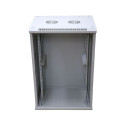 Rack cabinet 18U 600x600mm grey hanging