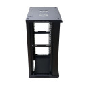 Rack cabinet 18U 600x600mm black hanging