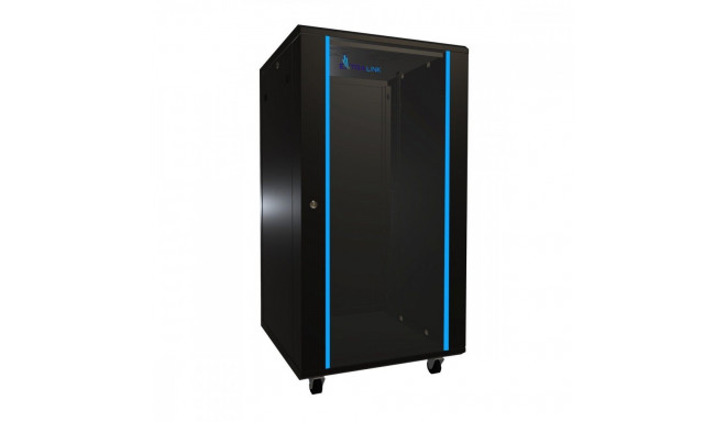 ExtraLink serverikapp Rack cabinet 22U 600x600mm, must