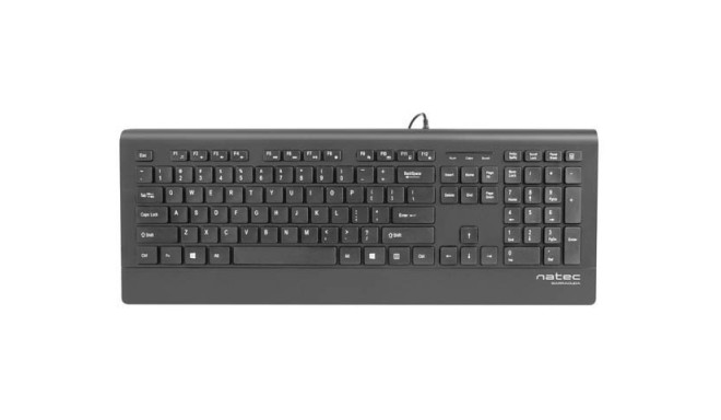 Keyboard BARRACUDA Slim Black USB