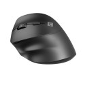 VERTICAL MOUSE NATEC CRAKE 2 WIRELESS 2400DPI BLUETOOTH 5.2 + 2.4GHZ FOR LEFT HANDED USERS BLACK