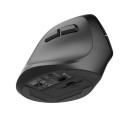 VERTICAL MOUSE NATEC CRAKE 2 WIRELESS 2400DPI BLUETOOTH 5.2 + 2.4GHZ FOR LEFT HANDED USERS BLACK