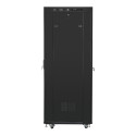 RACK CABINET 19" FREE-STANDING 37U/800X1000 LCD WITH GLASS DOOR BLACK LANBERG (FLAT PACK) V2