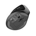 VERTICAL MOUSE NATEC CRAKE 2 WIRELESS 2400DPI BLUETOOTH 5.2 + 2.4GHZ FOR LEFT HANDED USERS BLACK