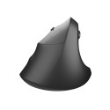 VERTICAL MOUSE NATEC CRAKE 2 WIRELESS 2400DPI BLUETOOTH 5.2 + 2.4GHZ FOR LEFT HANDED USERS BLACK
