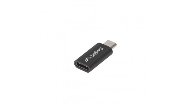 Lanberg adapter USB-C (F) - micro USB (M), must
