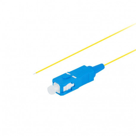 PIGTAIL FIBER OPTIC SM SC/UPC EASY STRIP 9/125 G657A1 2M YELLOW LANBERG