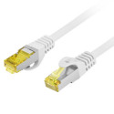 PATCHCORD CAT.6A S/FTP LSZH CU 10M GREY FLUKE PASSED LANBERG
