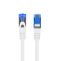 PATCHCORD CAT.6A S/FTP LSZH CCA 3M WHITE FLUKE PASSED LANBERG