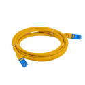 PATCHCORD CAT.6A S/FTP LSZH CCA 1.5M ORANGE FLUKE PASSED LANBERG