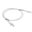 PATCHCORD CAT.6 UTP 1M GREY FLUKE PASSED LANBERG