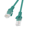 PATCHCORD CAT.6 UTP 15M GREEN FLUKE PASSED LANBERG