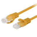 PATCHCORD CAT.6 UTP 0.25M ORANGE FLUKE PASSED LANBERG