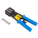 CRIMPING TOOL RJ45 RJ11 RJ12 FOR PASS THROUGH TYPE MODULAR CONNECTOR LANBERG