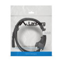Lanberg kaabel CEE 7/16 - IEC 320 C7 Euro (Radio) VDE 1,8m, must