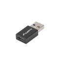 Lanberg adapter USB-C (F) 3.1 - USB-A (M), black