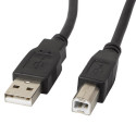 Lanberg kaabel USB-A (M) - USB-B (M) 2.0 3m, must