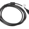 Lanberg kaabel USB-A (M) - USB-B (M) 2.0 Ferrite 1.8m, must
