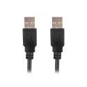 USB-A M/M 2.0 CABLE 1.8M BLACK LANBERG