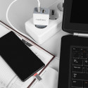 USB MICRO(M)->USB-A(M) 2.0 CABLE 1M SILVER LED NATEC PRATI