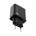 USB CHARGER NATEC RIBERA 1X USB-C 20W BLACK
