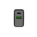 USB CHARGER NATEC RIBERA 1X USB-A + 1X USB-C 20W BLACK