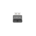 USB ADAPTER WIRELESS NETWORK CARD LANBERG NC-0300-WI N300 2X INTERNAL ANTENNA