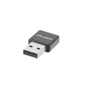 USB ADAPTER WIRELESS NETWORK CARD LANBERG NC-0300-WI N300 2X INTERNAL ANTENNA