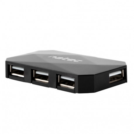 USB 2.0 HUB NATEC LOCUST 4-PORT BLACK