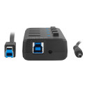 Natec USB 3.0 hub Mantis 2 4-port + vooluadapter