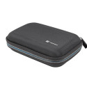 TRAVEL CASE ORGANIZER FOR HDD / SSD / ACCESSORIES / CABLES NATEC KRILL 2 BLACK