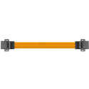 RJ45 INLINE COUPLER SLIM WINDOW CABLE 17CM LANBERG