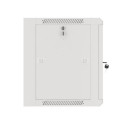 RACK CABINET 19" WALL-MOUNTED 9U 450 FAST ASSEMBLY (FLAT PACK) GREY LANBERG