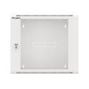 RACK CABINET 19" WALL-MOUNTED 9U 450 FAST ASSEMBLY (FLAT PACK) GREY LANBERG