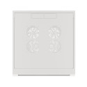 RACK CABINET 19" WALL-MOUNTED 4U 600 FAST ASSEMBLY (FLAT PACK) GREY LANBERG