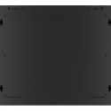 RACK CABINET 19" WALL-MOUNT 9U/600X600 (FLAT PACK) V2 BLACK LANBERG