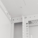 RACK CABINET 19" WALL-MOUNT 27U/600X450 (FLAT PACK) GREY LANBERG V2