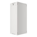 RACK CABINET 19" WALL-MOUNT 27U/600X450 (FLAT PACK) GREY LANBERG V2