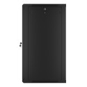 RACK CABINET 19" WALL-MOUNT 22U/600X600 (FLAT PACK) BLACK LANBERG V2