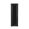 RACK CABINET 19" FREE-STANDING 42U/800X1200 BLACK LANBERG (FLAT PACK)