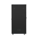 RACK CABINET 19" FREE-STANDING 42U/800X1200 BLACK LANBERG (FLAT PACK)